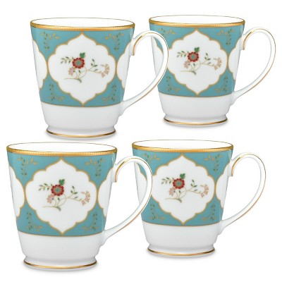 Noritake Lodi's Morning Set of 4 Mugs