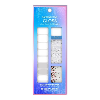 Dashing Diva Nail Art - Snow Globe Magic - 34pc