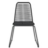vidaXL 3 Piece Patio Dining Set Black - 4 of 4