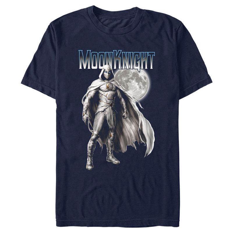 Men's Marvel: Moon Knight The Lunar Protector Watching T-Shirt, 1 of 6