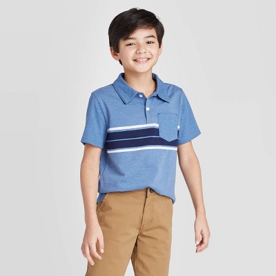 boys navy polo shirt