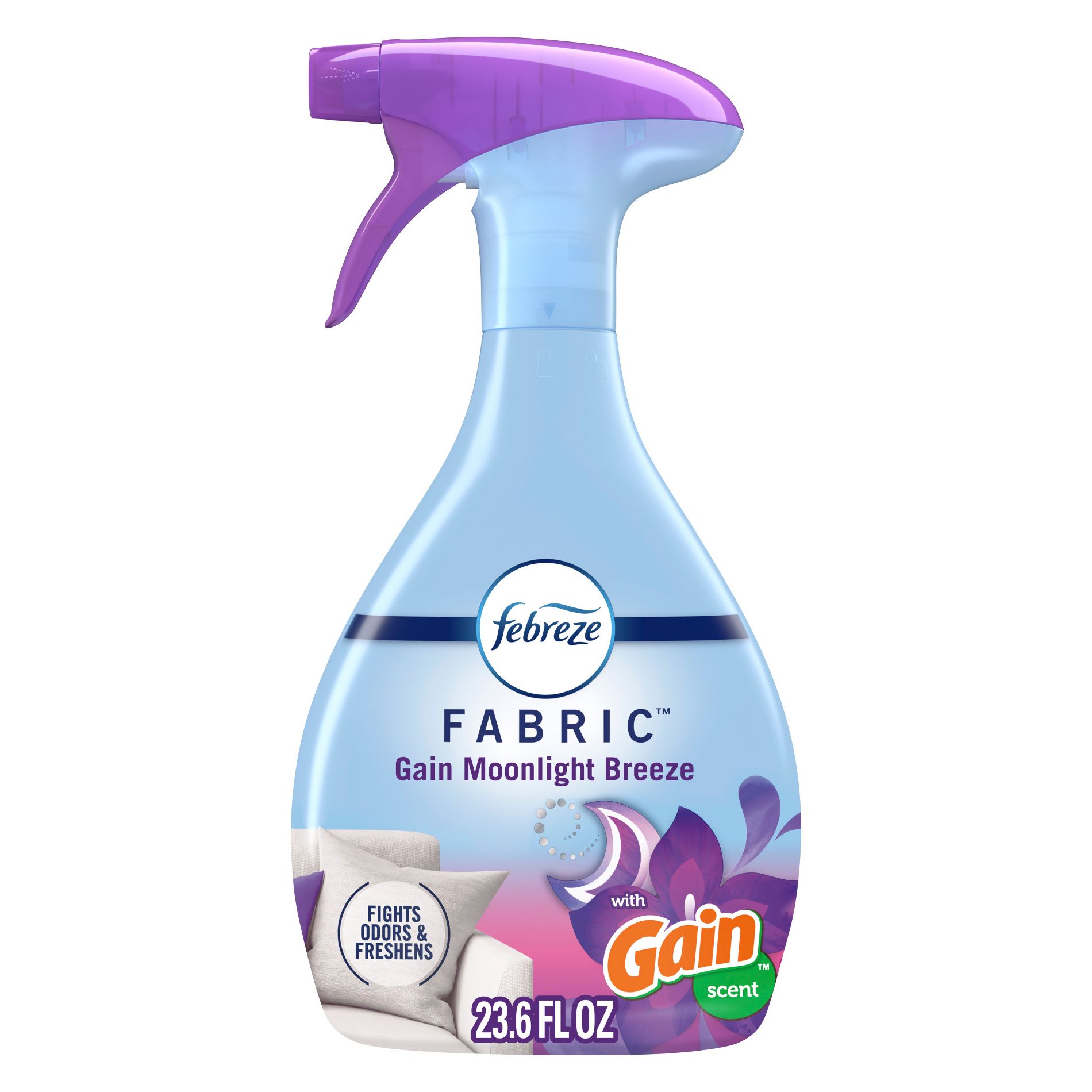 Febreze Fabric Gain Air Freshener - Moonlight Breeze - 23.6 fl oz