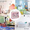 GAOMON Bookshelf and Bookcase, Multi Shelf with Organizer Cabinet for Storage Books and Toys, for Bedroom, classroom, pink 2 Pieces - 4 of 4