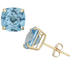 Designs By Gioelli 10K Gold Gemstone Stud Earrings - 1 of 2