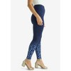 Jessica London Women's Plus Size Everyday Stretch Cotton Legging - 4 of 4