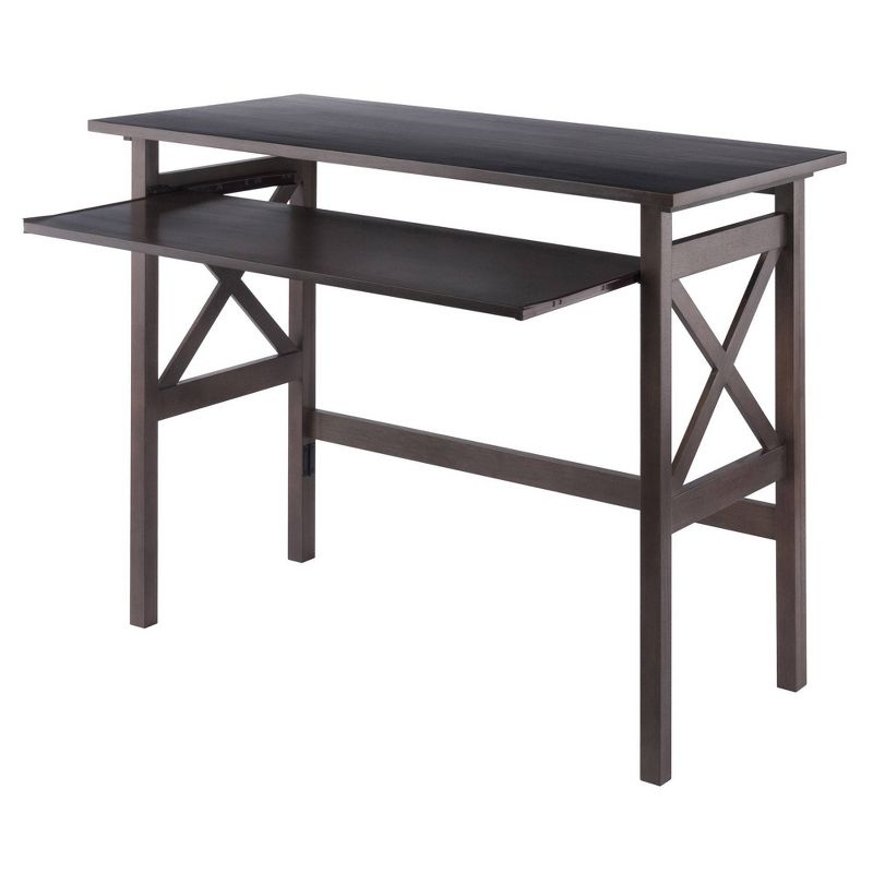 Xander Foldable Desk Oyster Gray - Winsome, 3 of 19