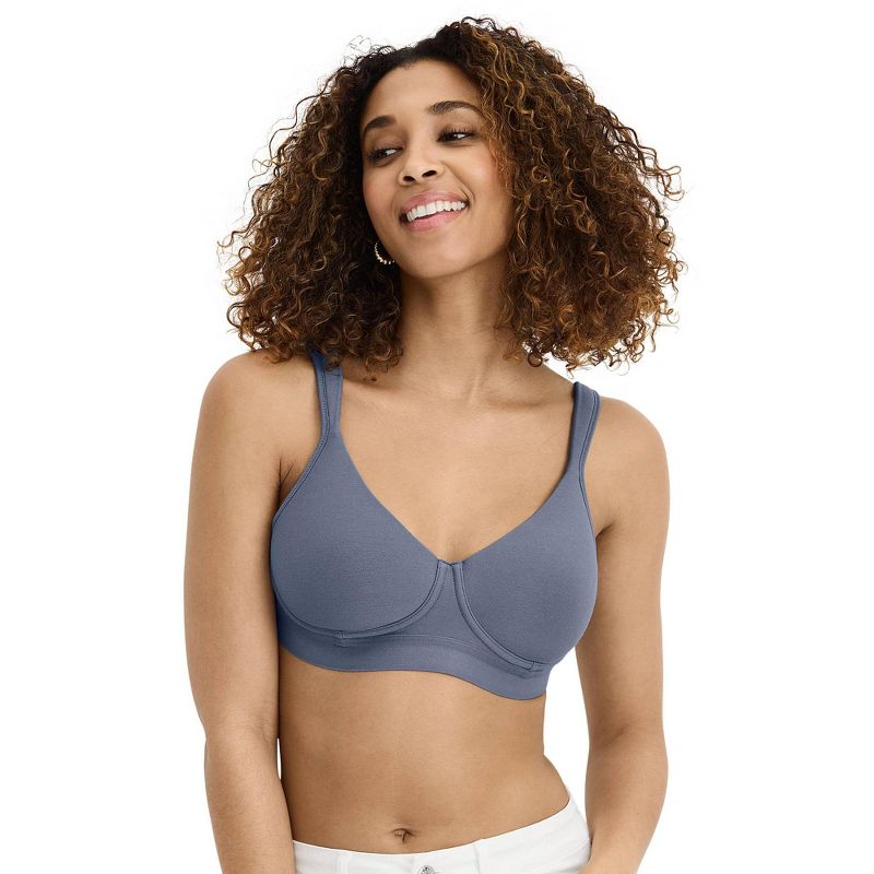Jockey Women's Cooling Cotton Blend Wirefree Full Coverage Bra, 1 of 5