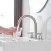 BWE 8 in. Widespread Double Handle Bathroom Faucet With Pop-up Drain Assembly - 4 of 4