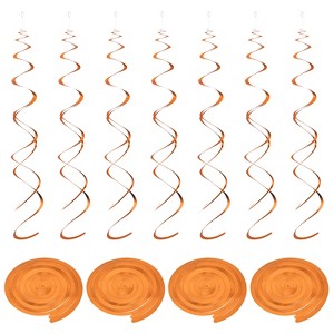Unique Bargains Party PVC Hanging Double Swirling Decorations 28 Pcs - 1 of 4