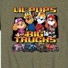 Boys' - Paw Patrol - Lil Pups Big Trucks Short Sleeve Graphic T-Shirt - 2 of 4