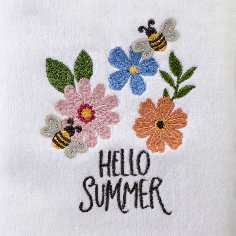 2pc Hello Summer Bee Hand Towel Set - SKL Home, 2 of 9
