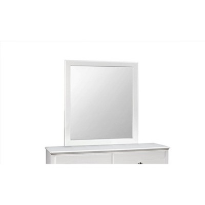 white dresser with mirror target