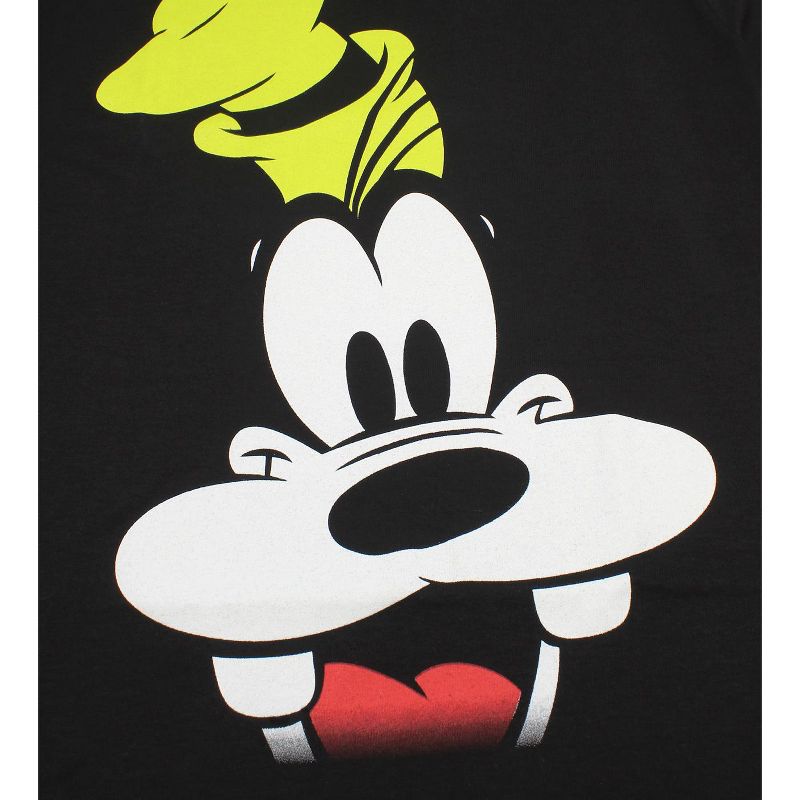 Disney Goofy Shirt Men's Big Face Graphic Officially Licensed T-Shirt, 2 of 6