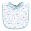 Luvable Friends Baby Boy Cotton Terry Bibs 10pk, Boy Elephant Stars, One Size - 3 of 4