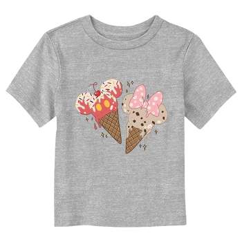 Mickey & Friends Ice Cream Cone Couple T-Shirt
