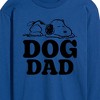 Men's - Peanuts - Dog Dad Long Sleeve Graphic T-Shirt - 2 of 4