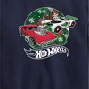 Boys' - Hot Wheels - Christmas Graphic Long Sleeve Fleece Sweatshirt - 2 of 4