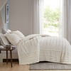 3Pcs Duvet Set, Modern Cozy Bedding Set, Cotton Bed Comforter - 3 of 4