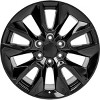 OE Wheels LLC CV32-20090-6550-28B Black Wheel Painted (20 x 9. inches /6 x 139 mm, 28 mm Offset) - 2 of 3