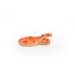 Collectible Wildlife Gifts | Corn Snake, Orange and Red, Realistic, Plastic, Snake Design, Hand Painted,  Model, Gift  2 Inches. CWG230 B306 - 1 of 4