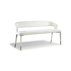 Meridian Furniture,Destiny Velvet Bench - 1 of 4