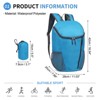 Unique Bargains Packable Large Capacity Camping Travel Hiking Backpack - 2 of 4
