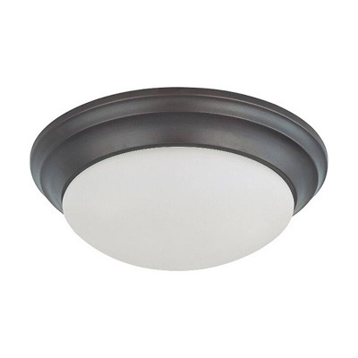 Ceiling Lights Flush Mount Mahogany Bronze - Aurora Lighting