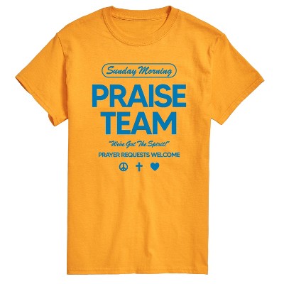 Men's - Instant Message - Sunday Morning Praise Team Short Sleeve Graphic T-Shirt