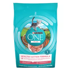 Purina ONE Healthy Kitten Formula Premium Chicken Flavor Dry Cat Food - 3.5lbs