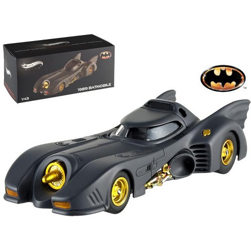 1989 Movie Batmobile Elite Edition 1/43 Diecast Model Car By Hot 