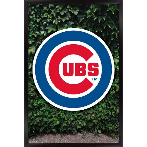 Trends International MLB Chicago Cubs - Seiya Suzuki 23 Framed Wall Poster  Prints White Framed Version 22.375 x 34