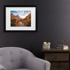 Trademark Fine Art - Michael Zheng Watchman Sunset Matted Framed Art - 2 of 4