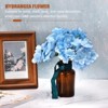 Unique Bargains Wedding Centerpieces Decoration Silk Artificial Hydrangea Flowers - 3 of 4