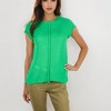 Anna-Kaci Women's Sleeveless Knit Top With Seam Front Detail - 4 of 4