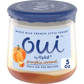 Oui by Yoplait Pumpkin Caramel French-Style Yogurt - 5oz