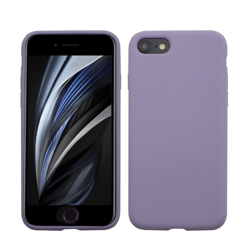 Insten Liquid Silicone Case Soft Touch with Microfiber Lining Cover Compatible with Apple iPhone, 4 of 10
