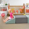 Foam Climbing Blocks for Toddlers, Waterproof Toddler Climbing Toys, Baby Jungle Gym Indoor Lightweight, Foam Play Gym 6PCS - 4 of 4