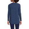 Lands' End Women's Plus Size Long Sleeve Power Performance Scoop Neck Curved Hem Tunic Tee - 2 of 4