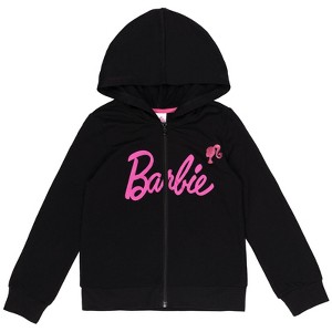 Barbie Girls French Terry Zip Up Hoodie Little Kid to Big Kid - 1 of 4