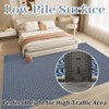COZONY Area Rug Runner Mat Carpet, Machine Washable Stain Resistant Abstract Design Indoor Carpet - 2 of 4