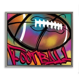 Stupell Industries Urban Sports Football, 31" x 25" - 1 of 4