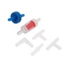 Unique Bargains Fish Tank Aquarium Plastic Tee Straight L Shape Air Tube Pump Valves Joint 6 Pcs - 3 of 3
