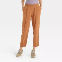 Women's High-Rise Slim Straight Fit Ankle Pull-On Pants - A New Day™