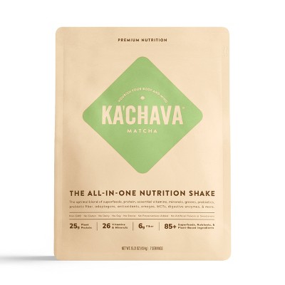 Ka'Chava All-In-One Nutrition Shake - Matcha - 15.31oz
