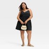 Women's Seersucker Mini Dress - A New Day™ - 3 of 3