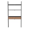 Cooper Ladder Desk Black - Manhattan Comfort : Target