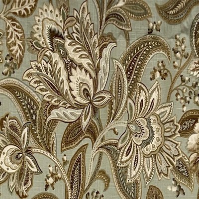 Valdosta Regal Mist Floral Rod Pocket Window Valance