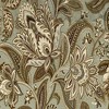 Valdosta Regal Style All Season 3" Rod Pocket Valance 50" x 17" Mist by RLF Home - 4 of 4