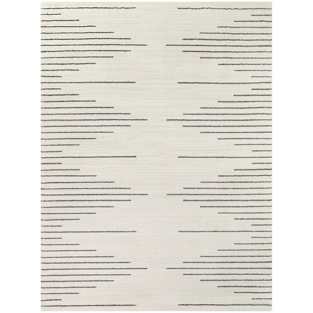 Photos - Doormat 7'10"x10' Chatham Contemporary Stripe Rug Cream - Balta Rugs