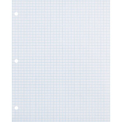 Pacon Quad 8.5" x 11" 3-Hole Punched 500 Sheets/Pack (P2414)